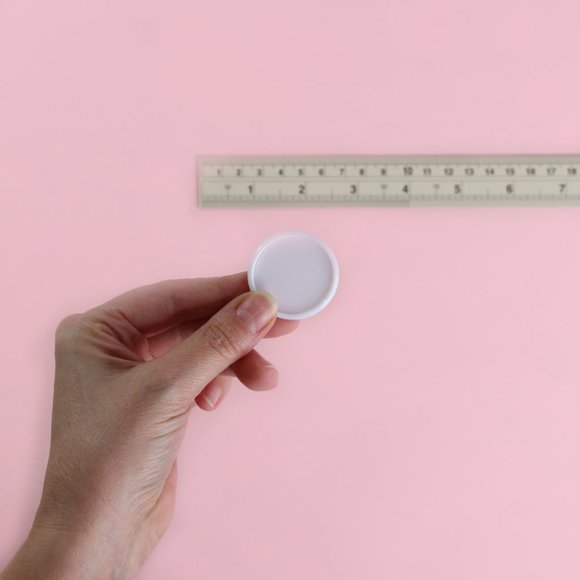 WHITE Plastic Discs 1.25in. Happy Planner - Picture 2 of 3